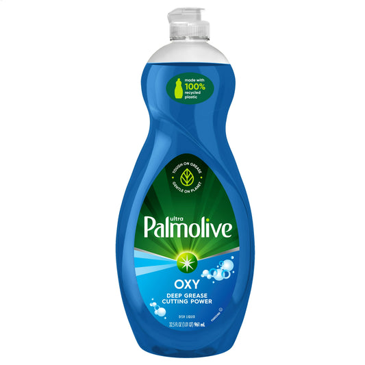 Palmolive Ultra Dishwashing Liquid Dish Soap, Oxy Power Degreaser - 32.5 Fluid Ounce