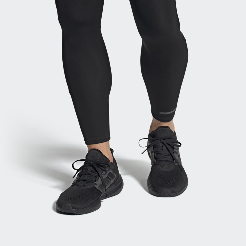 Adidas Men's Pureboost 22 Running Shoes, Core Black / Core Black / Core Black