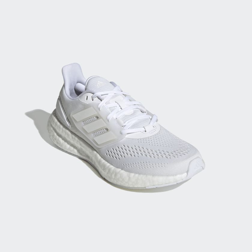 Adidas Women's Pureboost 22 Running Shoes, Cloud White / Cloud White / Crystal White