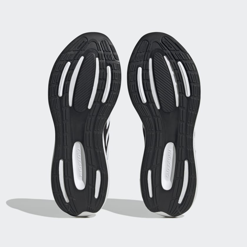 Adidas Men's Runfalcon 3 Cloudfoam Low Running Shoes, Core Black / Cloud White / Core Black