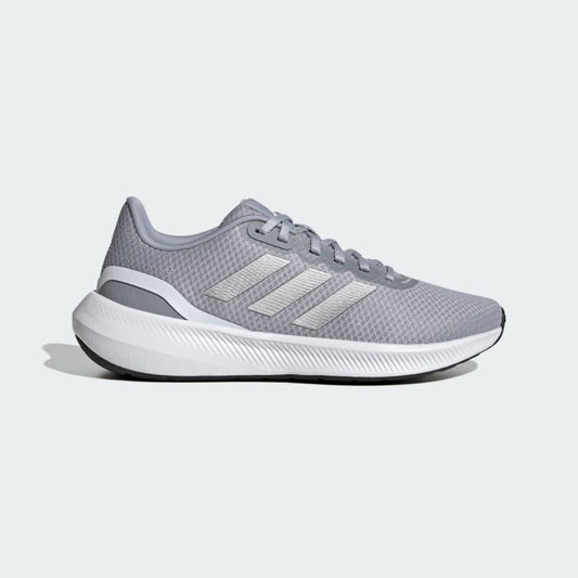 Adidas Runfalcon 3 Running Women's Shoes, Halo Silver / Silver Metallic / Core Black