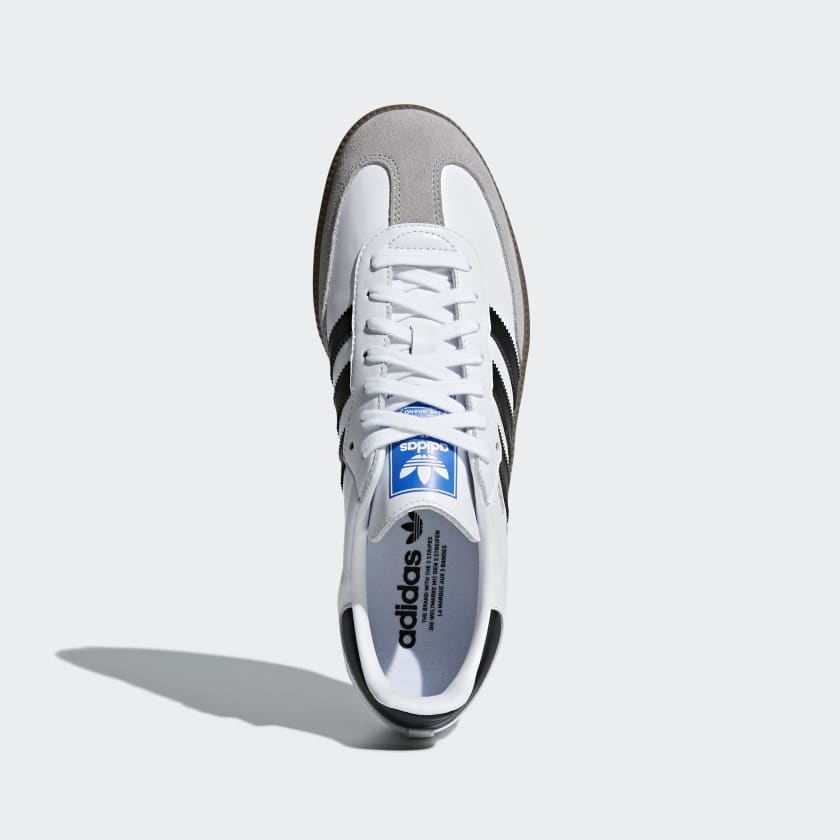 Adidas Men's Samba OG Men's Shoes, Cloud White / Core Black / gum