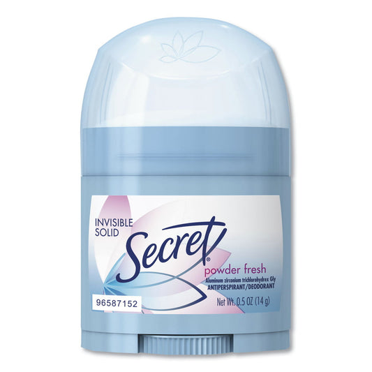 Secret Invisible Solid Female Antiperspirant Deodorant, Powder Fresh, 0.5 oz