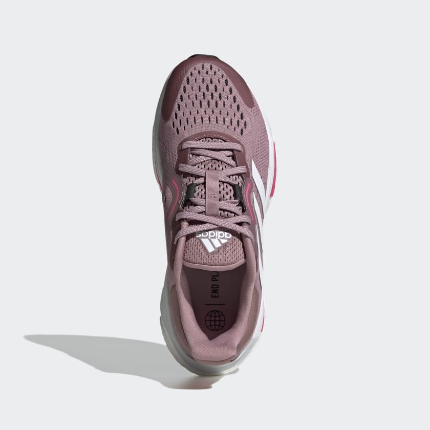Adidas Women's Solarcontrol Running Shoes, Magic Mauve / Cloud White / Pulse Magenta