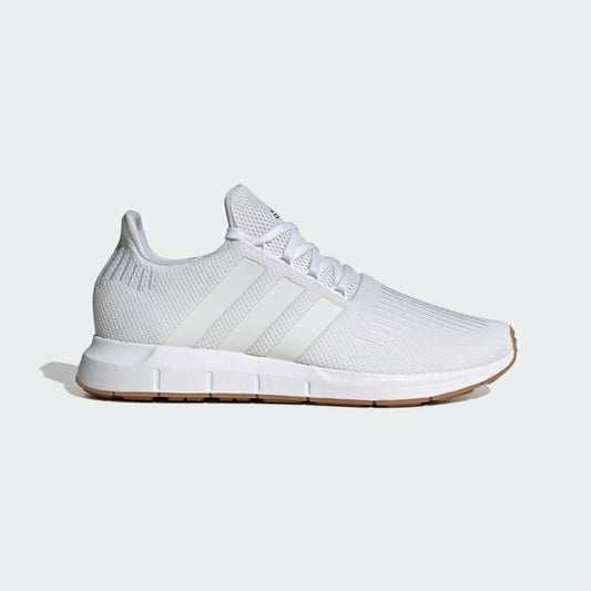 Adidas Men's Swift Run 1.0 Shoes, Cloud White / Cloud White / Core Black