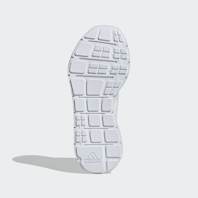 Adidas Women's Swift Run 1.0 Shoes, Cloud White / Cloud White / Gold Metallic