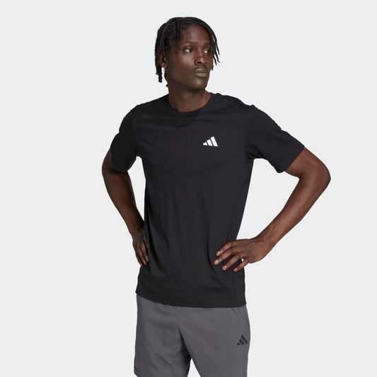 Adidas Men's Train Essentials Feelready Training Tee, Black / White