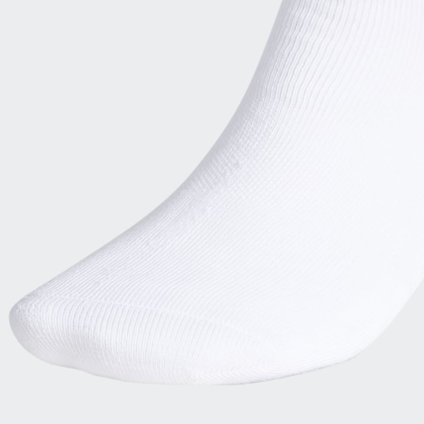 Adidas Trefoil Crew Socks 6 Pairs, White / Black