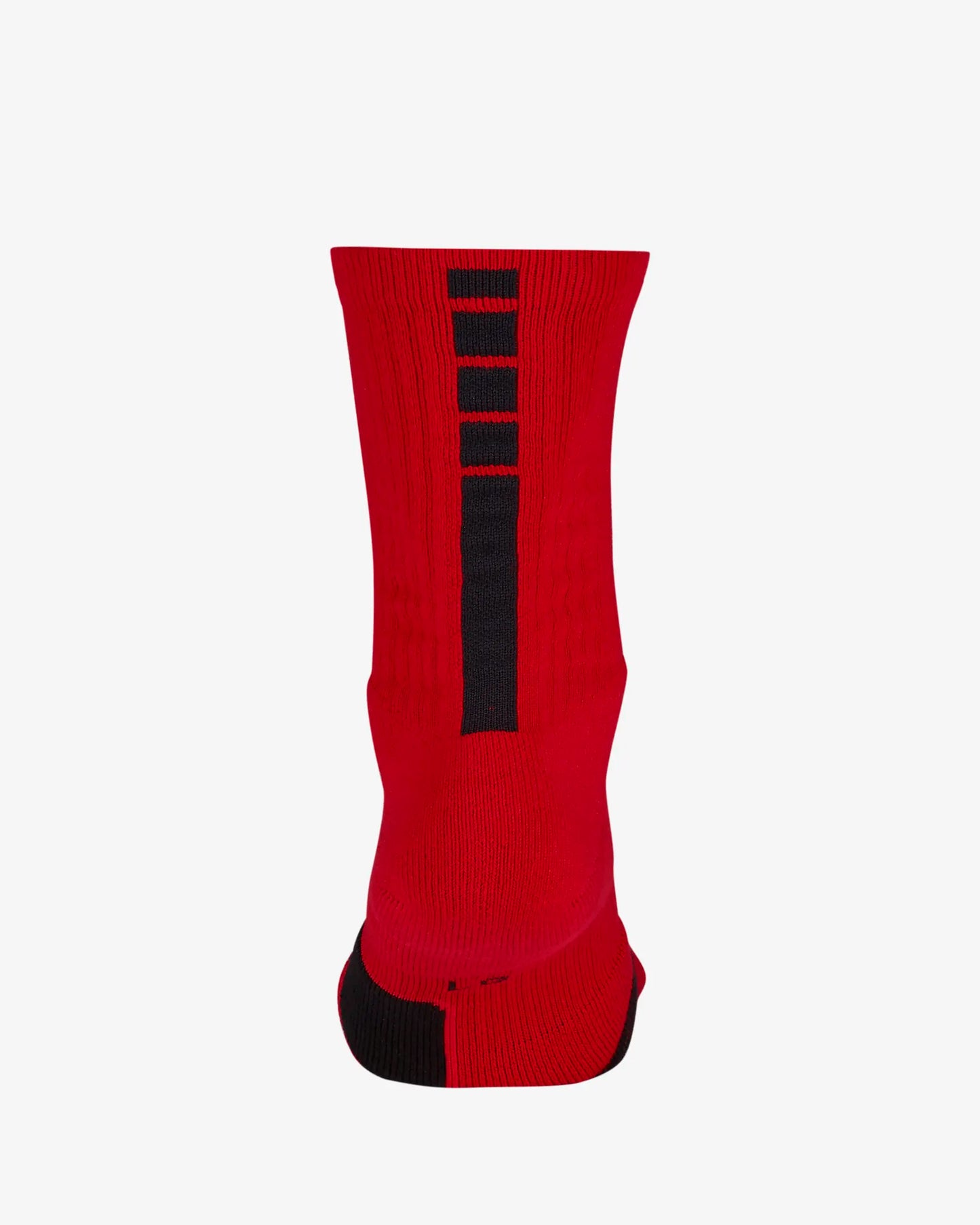 Nike Elite Crew Basketball Socks, University Red/Black/Black