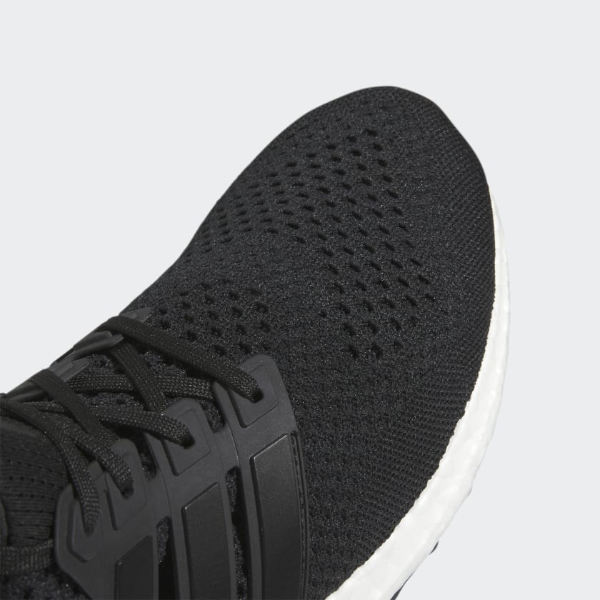 Adidas Men's Ultraboost 1.0 Shoes, Core Black / Core Black / Beam Green