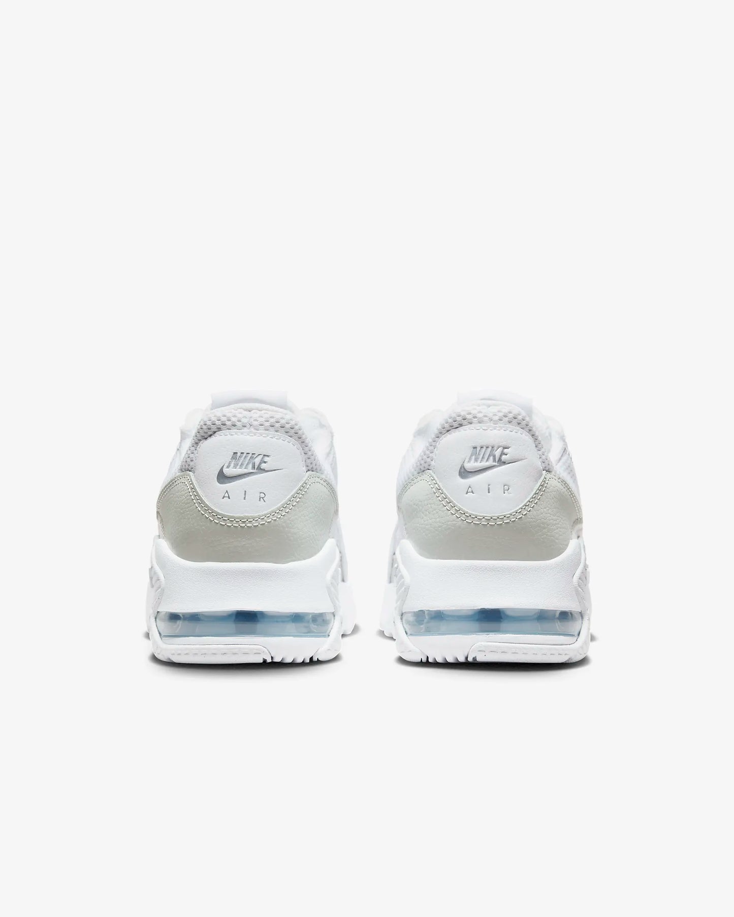 Nike Women's Air Max Excee Shoes, White/White/Metallic Platinum