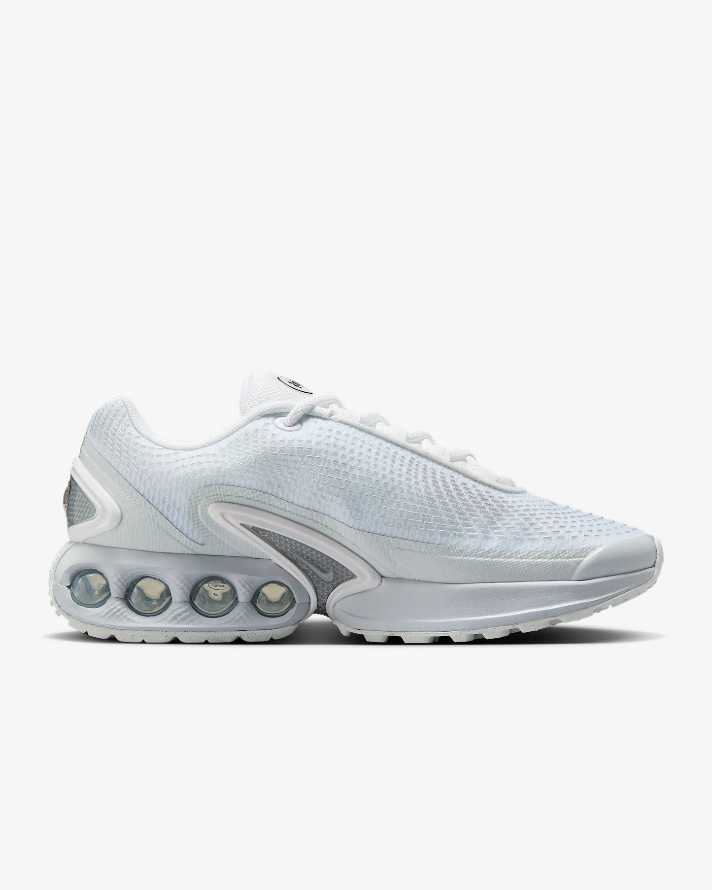 Nike Women's Air Max Dn Shoes, White/Pure Platinum/Summit White/Metallic Silver