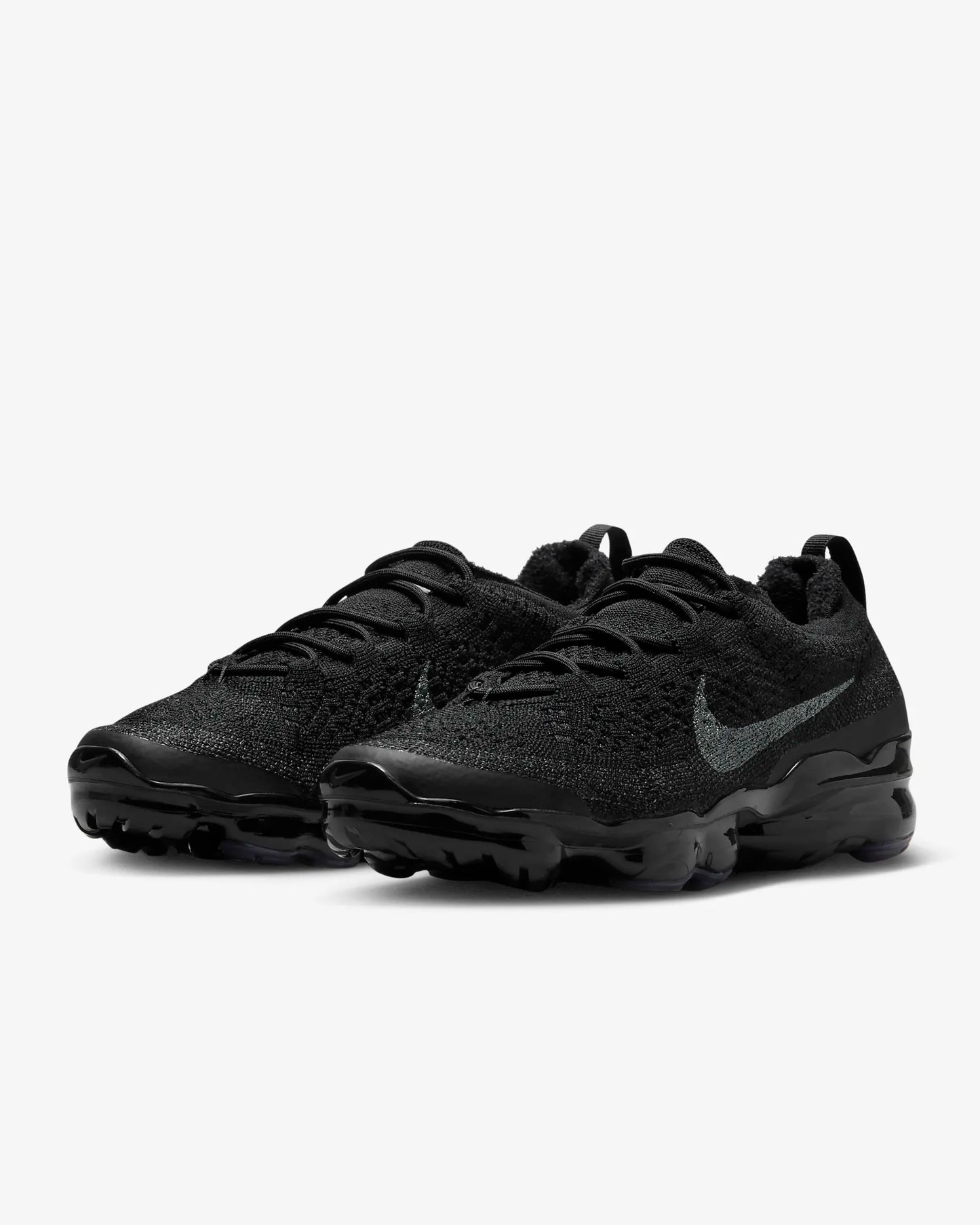 Nike Women's Air VaporMax 2023 Flyknit Shoes, Black/Black/Anthracite