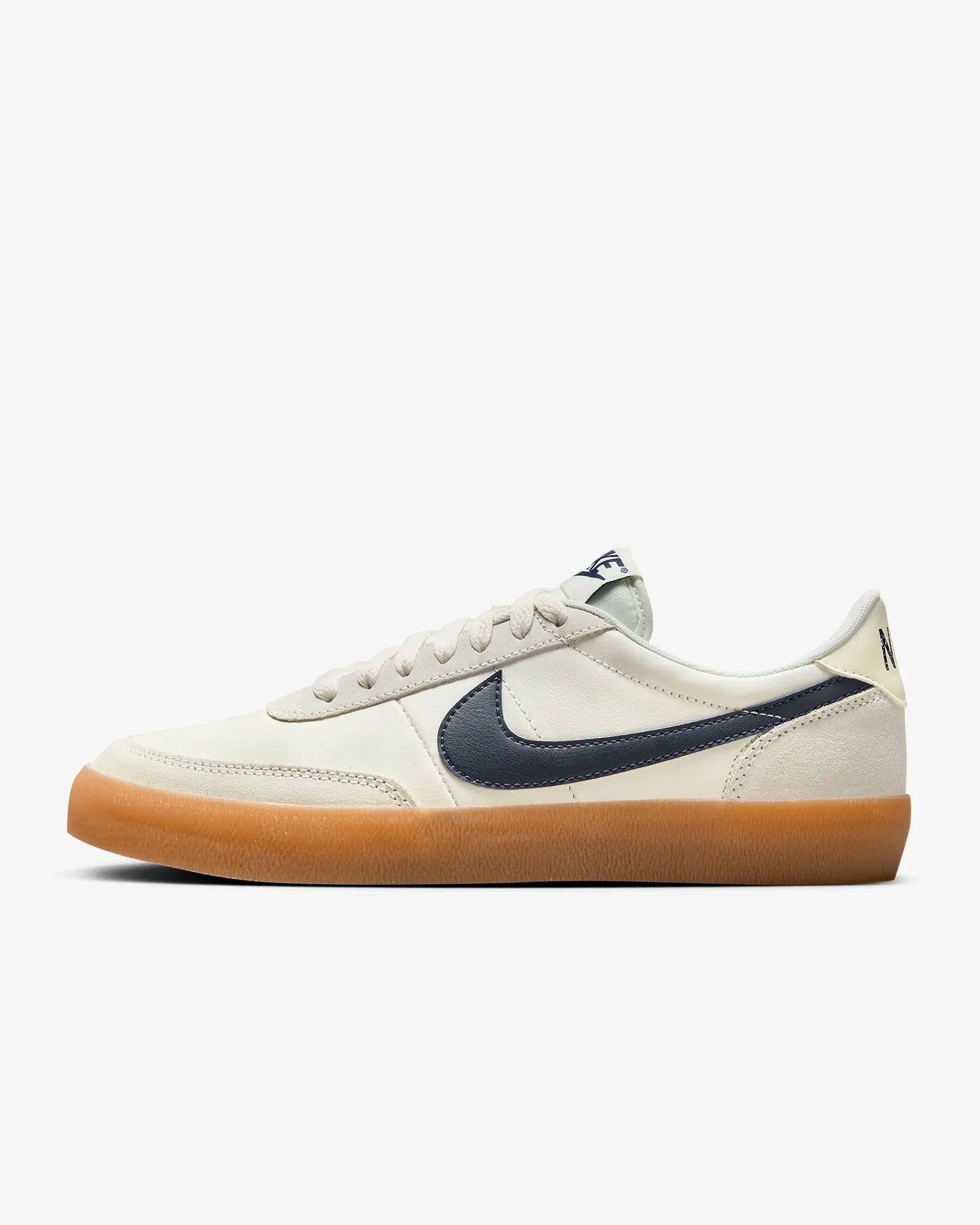 Nike Women's Killshot 2 Shoes, Sail/Gum Yellow/Midnight Navy