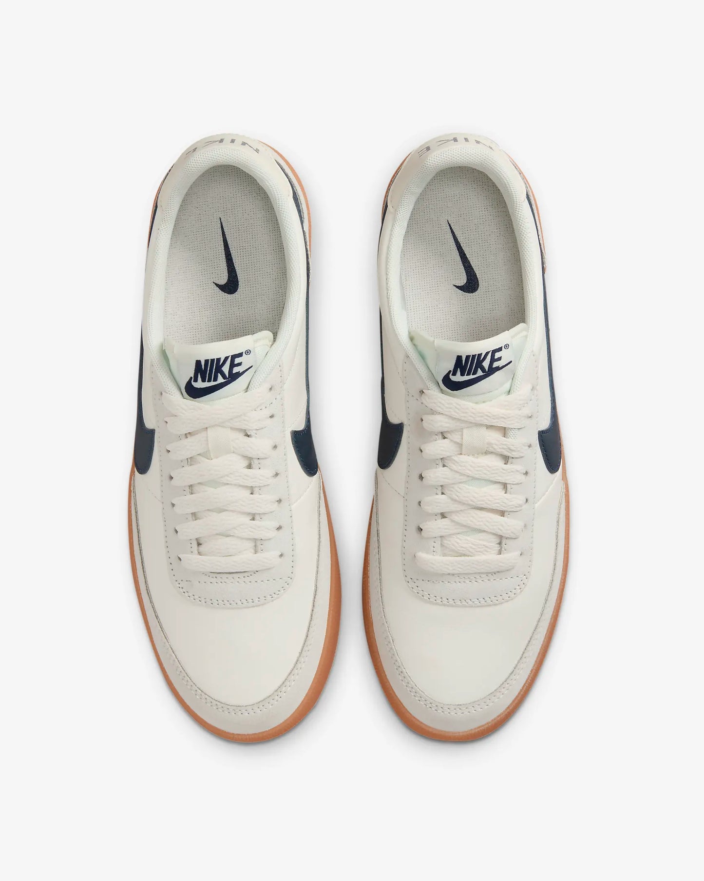 Nike Women's Killshot 2 Shoes, Sail/Gum Yellow/Midnight Navy