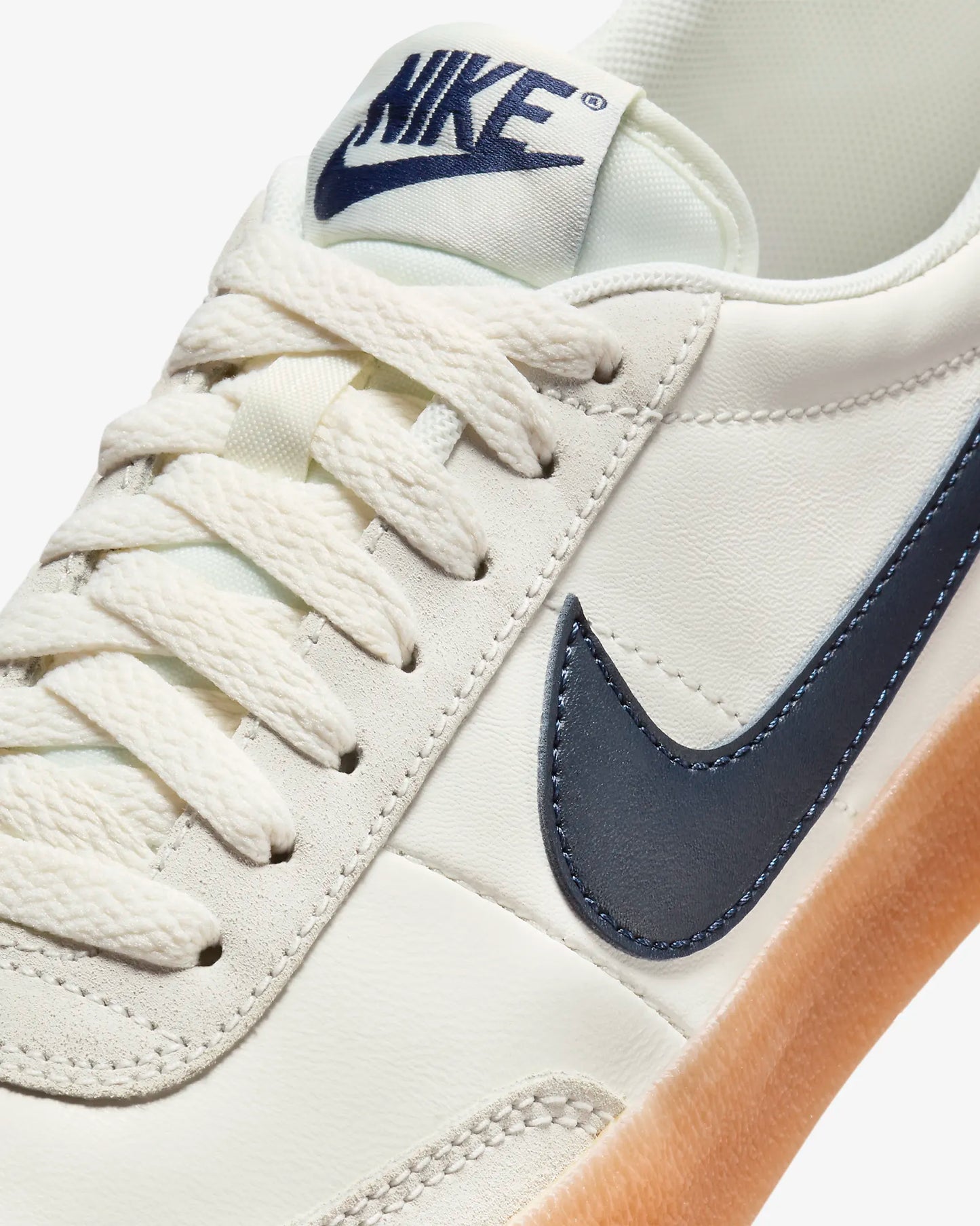 Nike Women's Killshot 2 Shoes, Sail/Gum Yellow/Midnight Navy