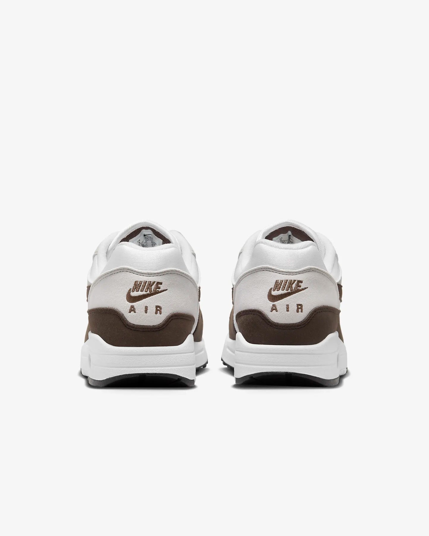 Nike Women's Air Max 1 Shoes, Neutral Grey/White/Black/Baroque Brown