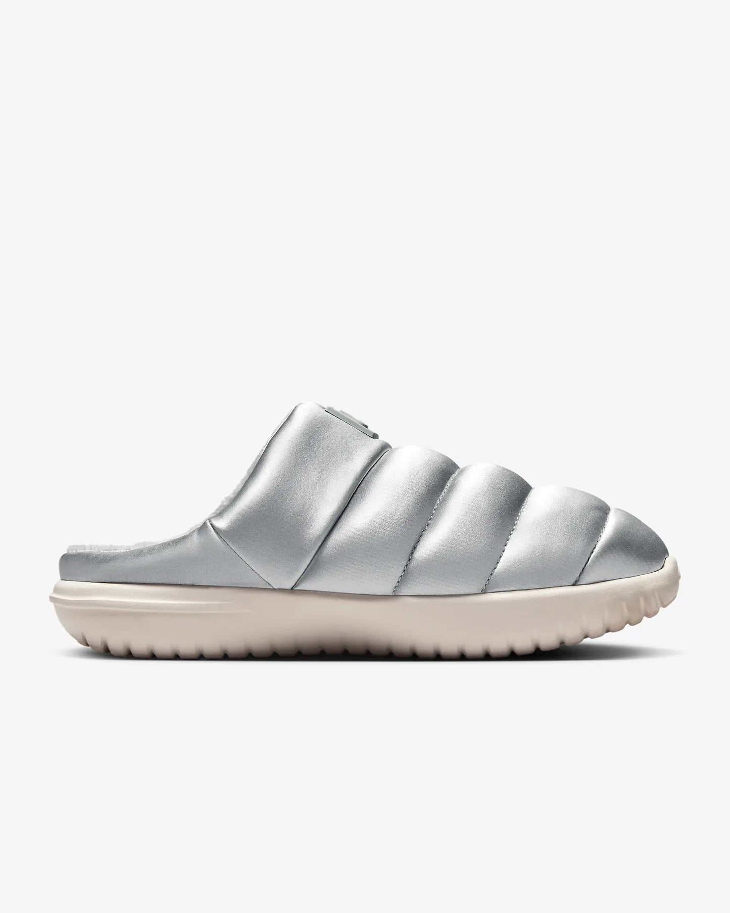 Nike Women's Burrow SE Slippers, Metallic Silver/Light Orewood Brown