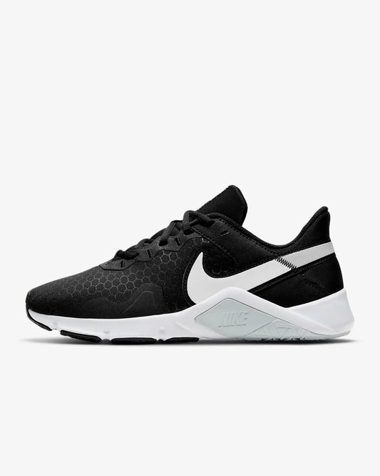 Nike Women's Legend Essential 2 Workout Shoes, Black/Pure Platinum/White