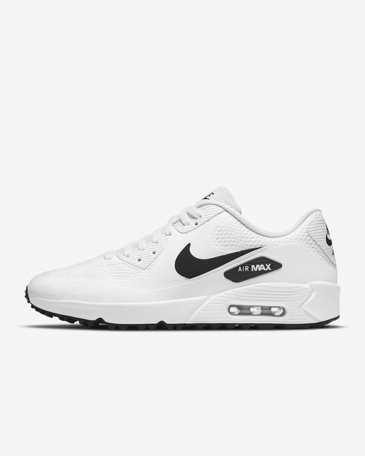 Nike Air Max 90 G Golf Shoe, White/Black