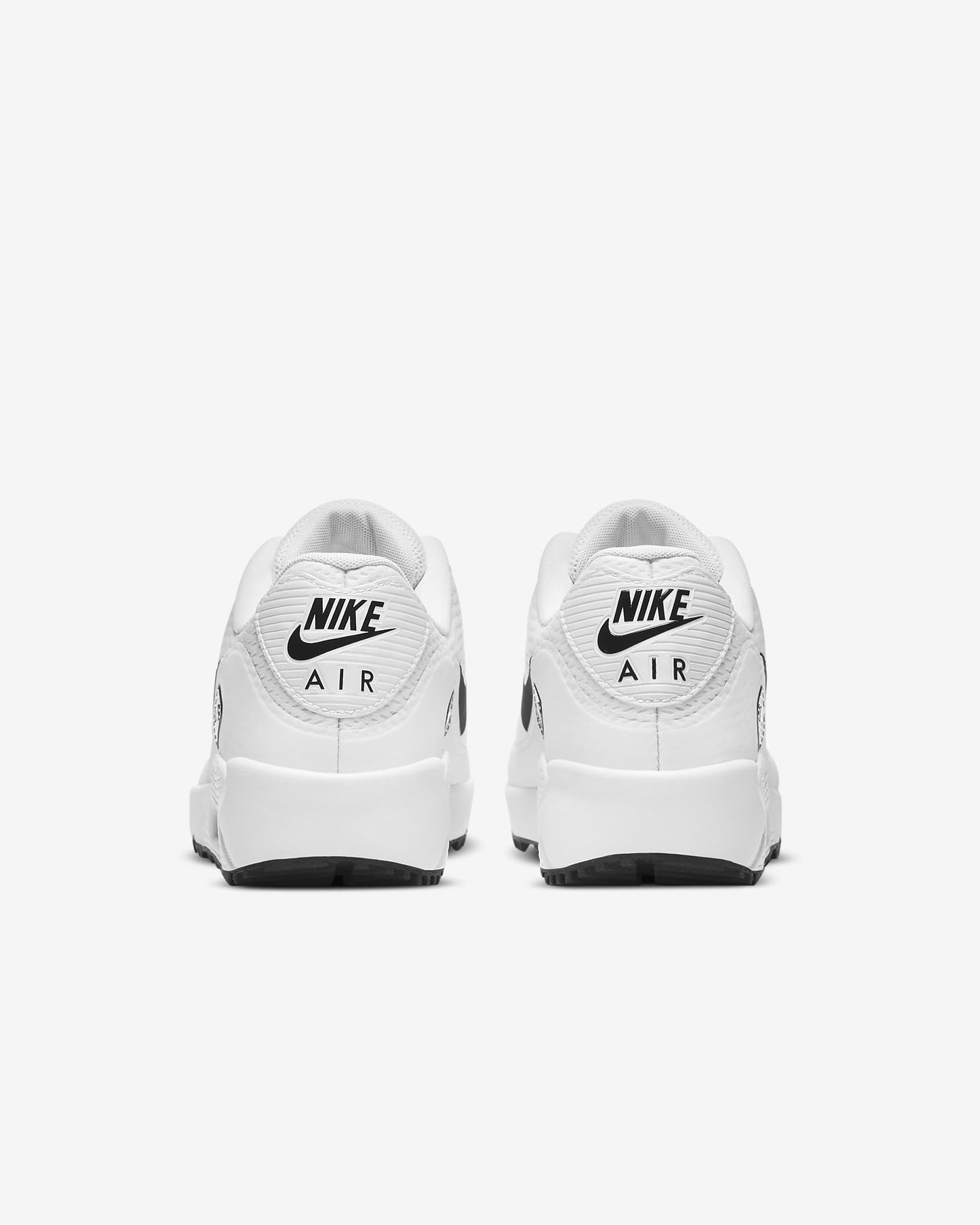 Nike Air Max 90 G Golf Shoe, White/Black