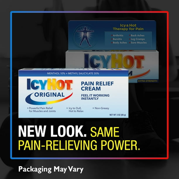 Icy Hot Original Muscle & Joint Pain Relief Cream with Menthol 3oz