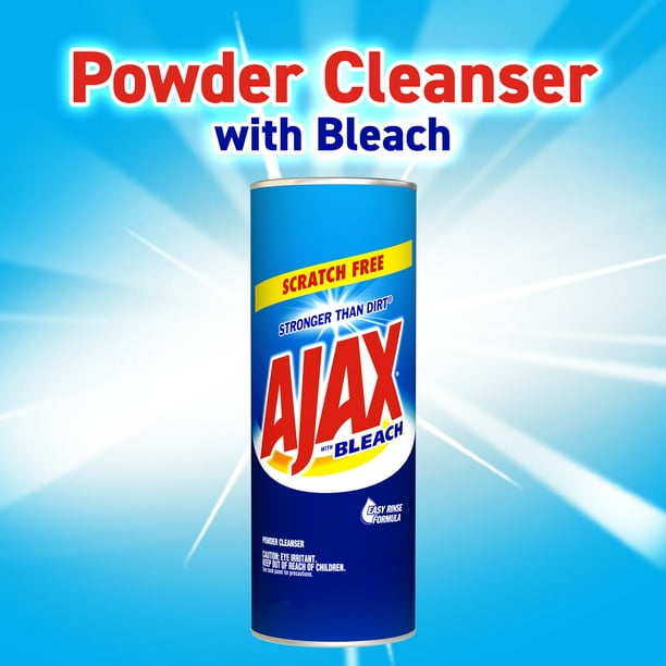 Ajax All Purpose Powder Cleaner with Bleach 21 oz