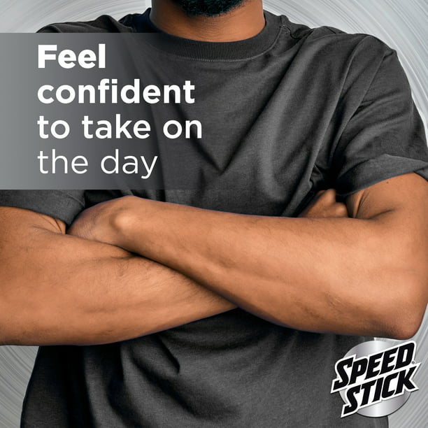 Speed Stick Deodorant for Men, Regular - 3 ounce (4 Pack)