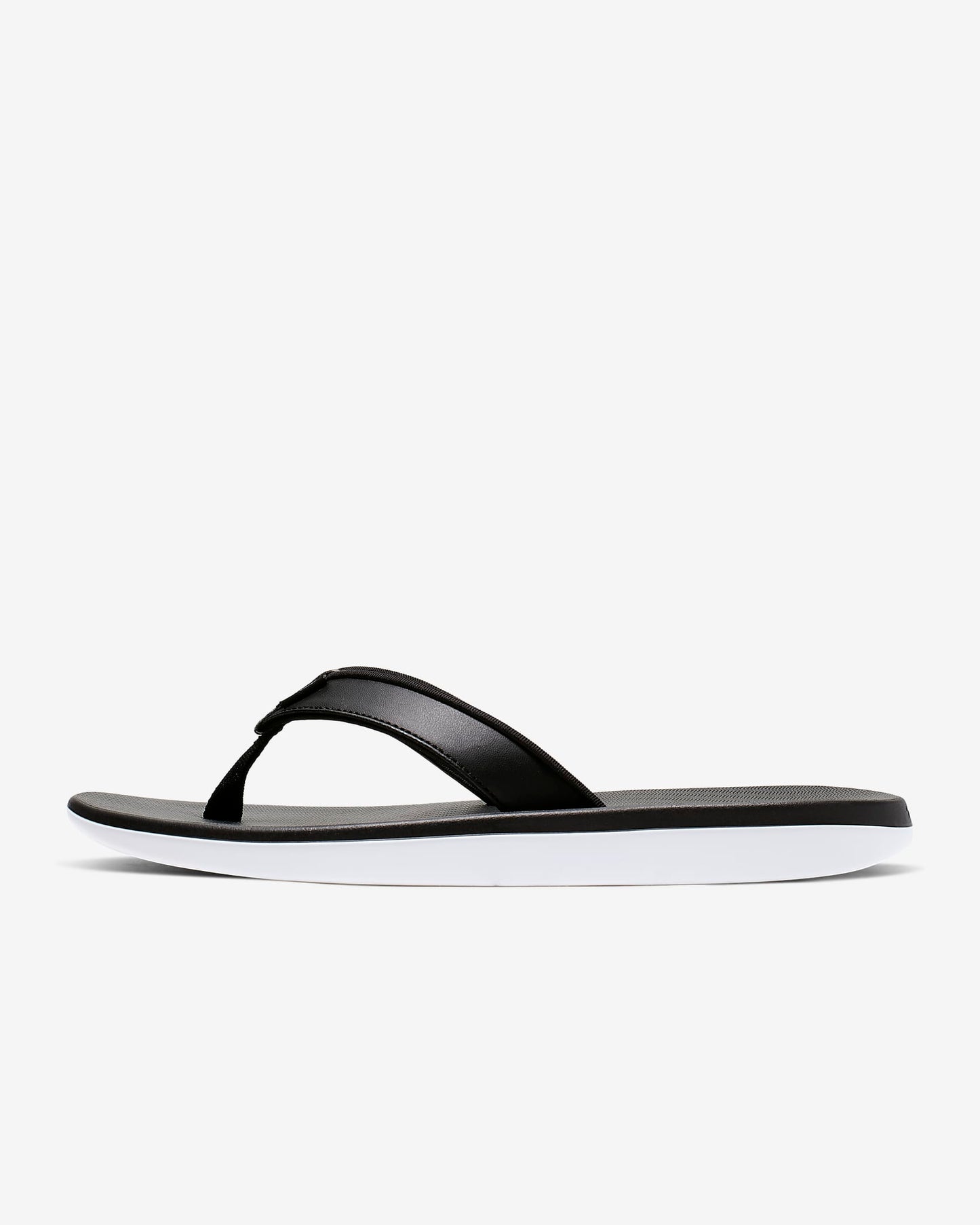 Nike Women's Bella Kai Flip Flops, Black/White/Metallic Silver