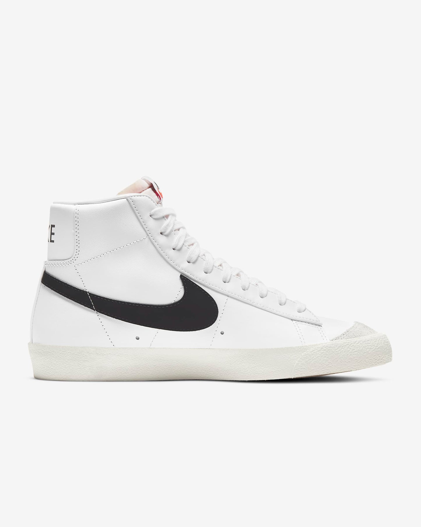 Nike Blazer Mid '77 Vintage Men's Shoes, White/Black
