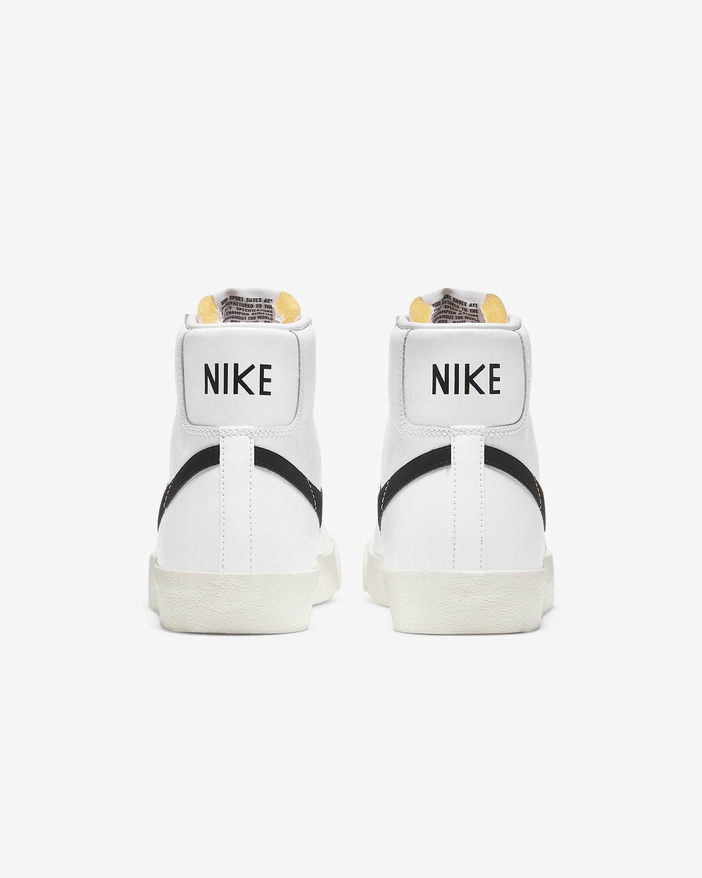 Nike Blazer Mid '77 Vintage Men's Shoes, White/Black