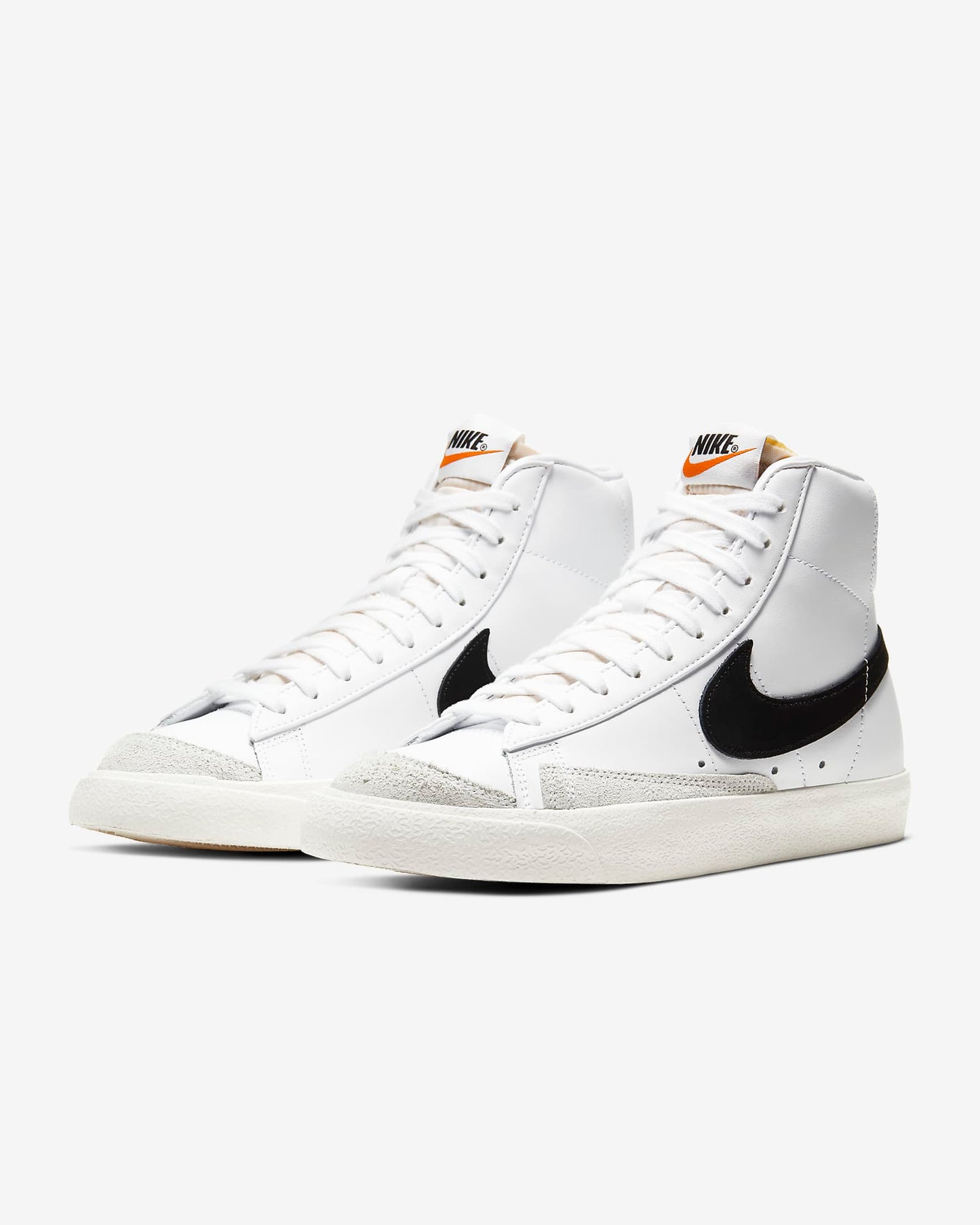 Nike Blazer Mid '77 Women's Shoes, White/Sail/Peach/Black
