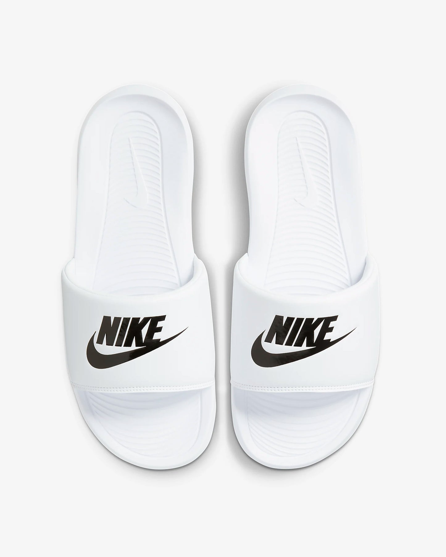 Nike Men's Victori One Slide, White/White/Black