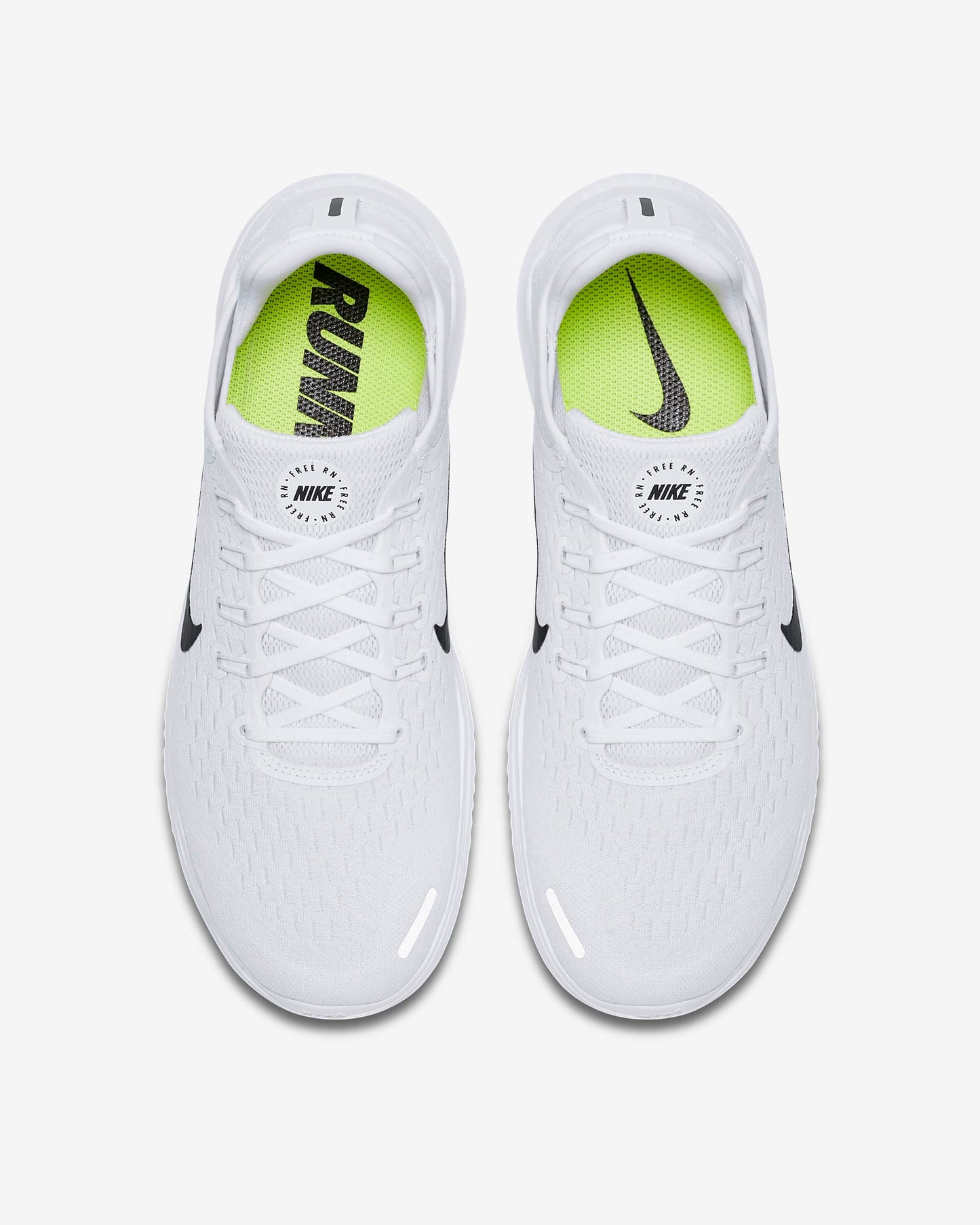 Nike Men's Free Run 2018, White/Black