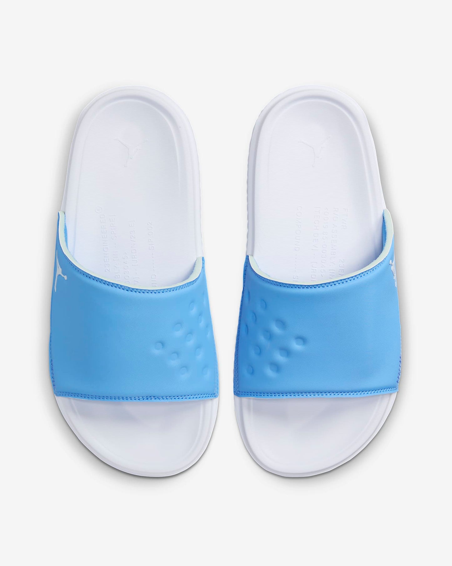 Jordan Men's Play Slides, University Blue/White