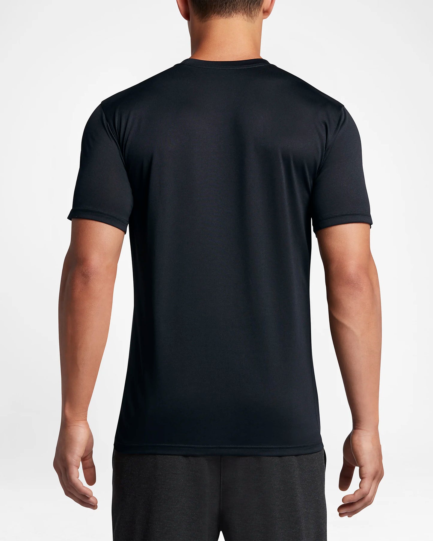 Nike Men's Dri-FIT Legend Training T-Shirt, Black/Black/Matte Silver