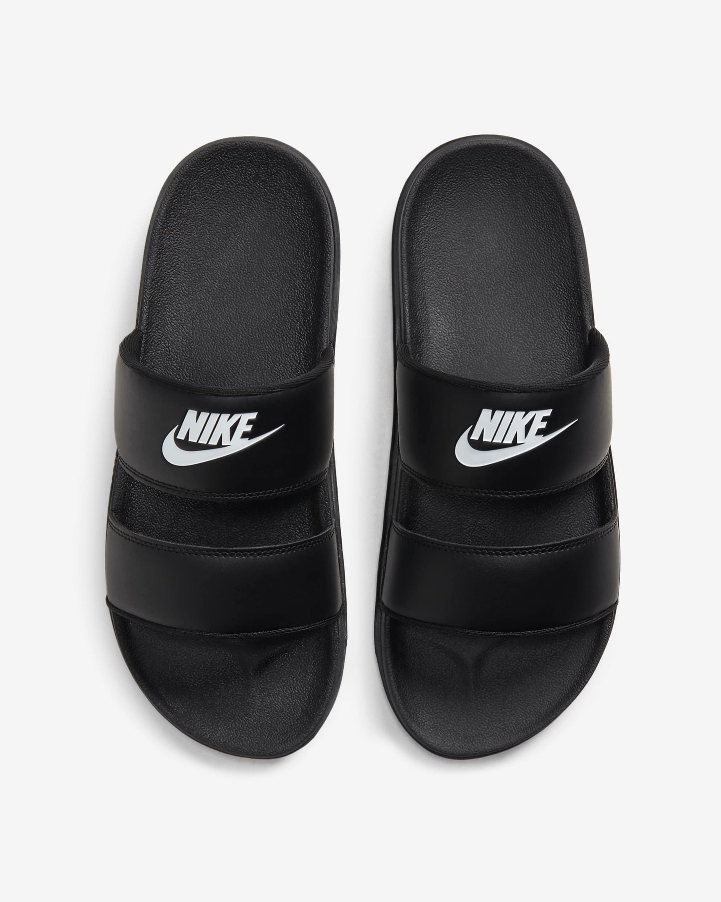 Nike Women's Offcourt Duo Slides, Black/Black/White