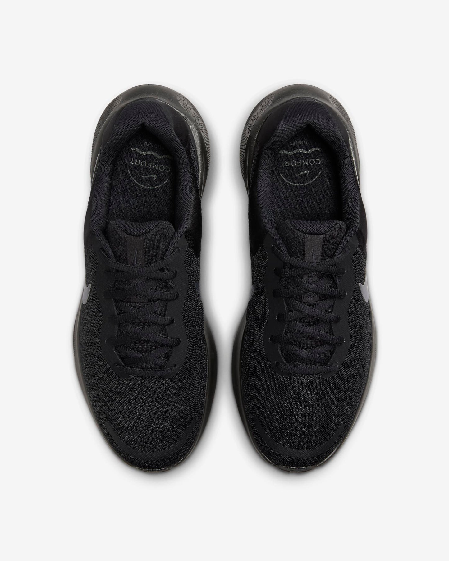 Nike Revolution 7 Men's Road Running Shoes, Black/Off Noir