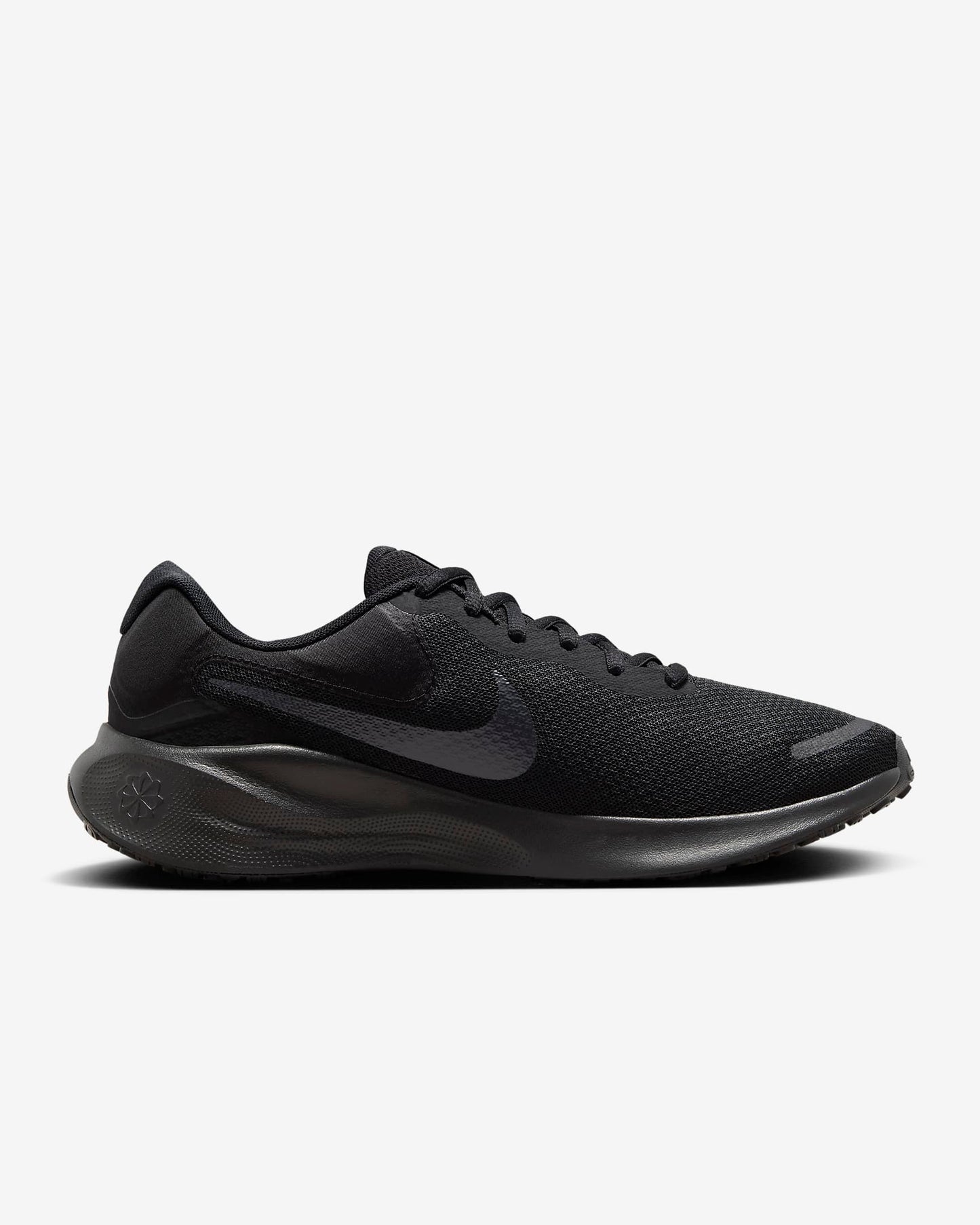 Nike Revolution 7 Men's Road Running Shoes, Black/Off Noir