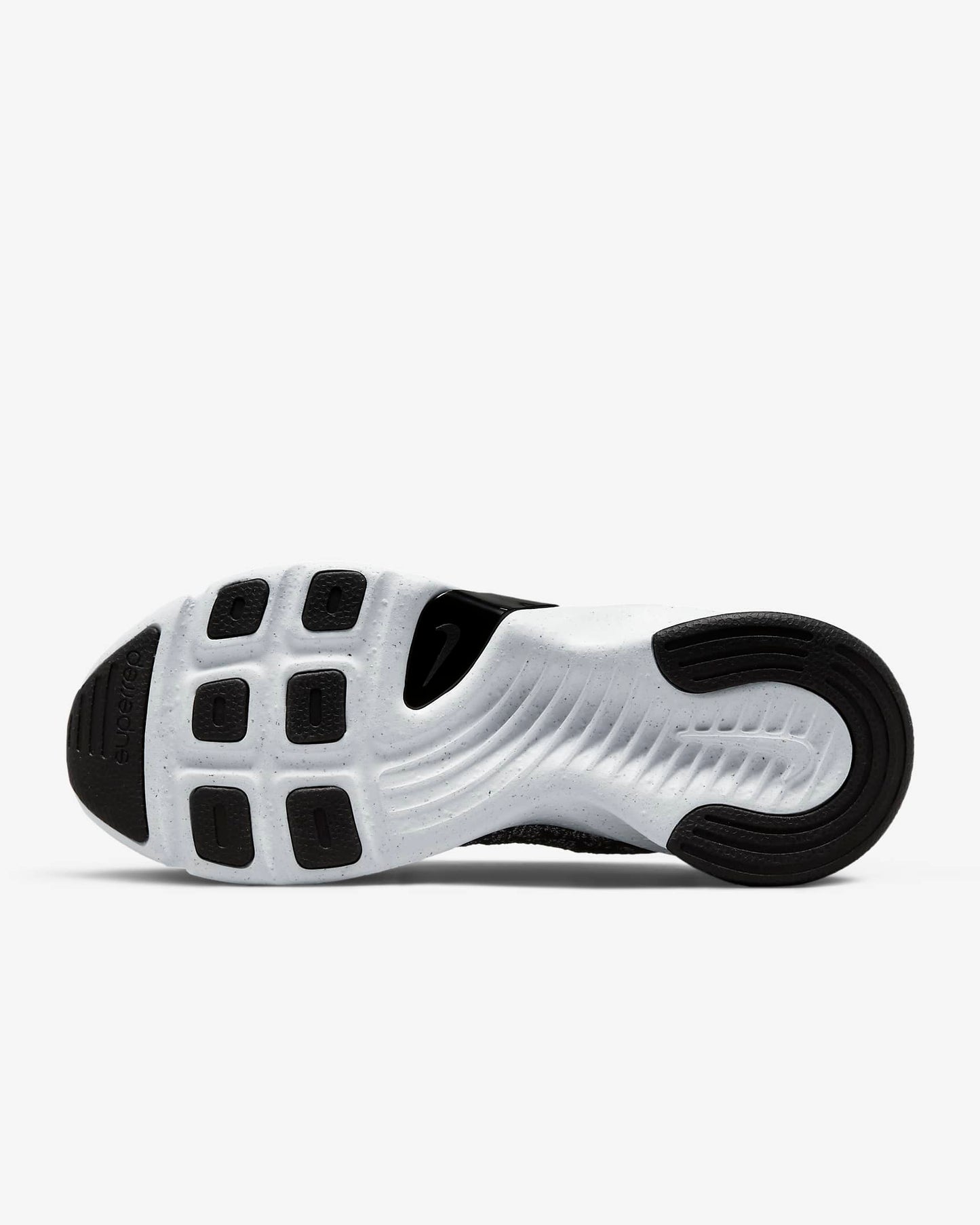 Nike SuperRep Go 3 Flyknit Next Nature, Black/White/Metallic Silver